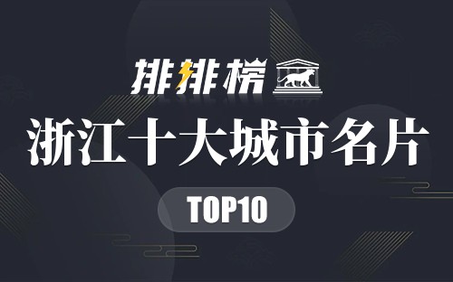 浙江十大城市名片