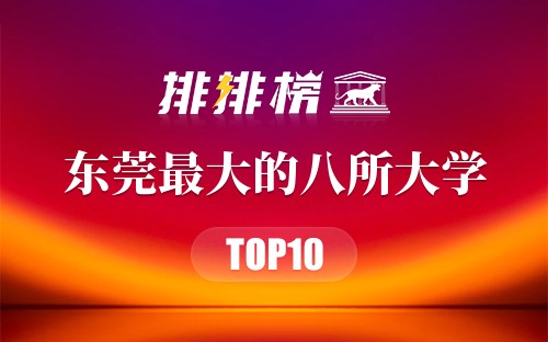 东莞最大的八所大学