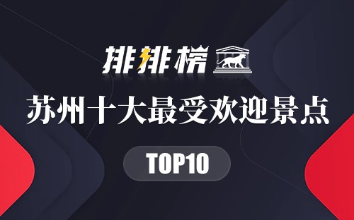 苏州十大最受欢迎景点