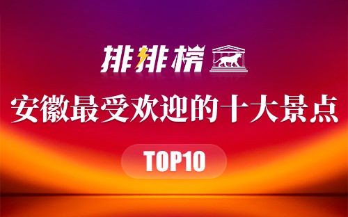 安徽最受欢迎的十大景点
