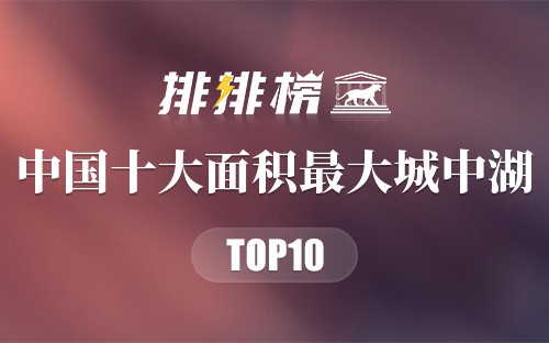 中国十大面积最大城中湖