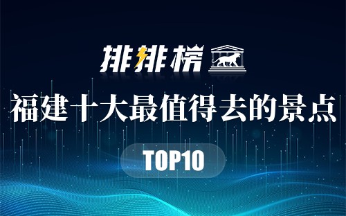 福建十大最值得去的景点