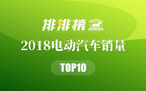 2018电动汽车销量