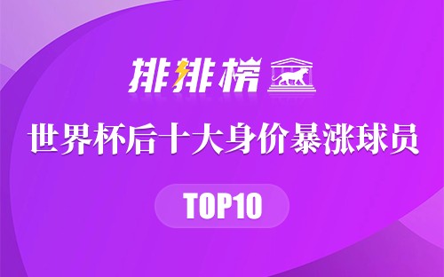 2022世界杯后十大身价暴涨球员