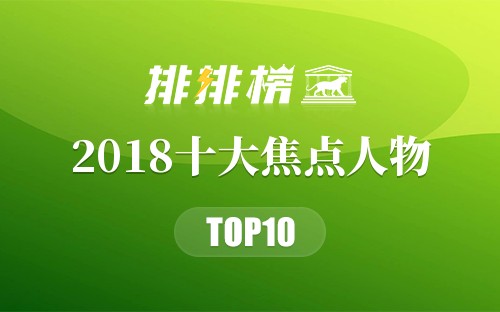 2018十大焦点人物