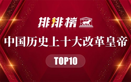 中国历史上十大改革皇帝