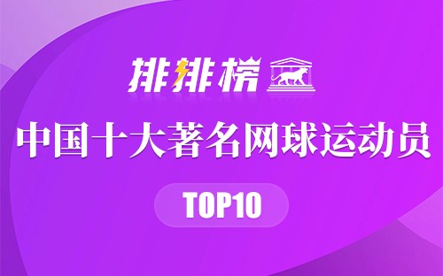中国十大著名网球运动员