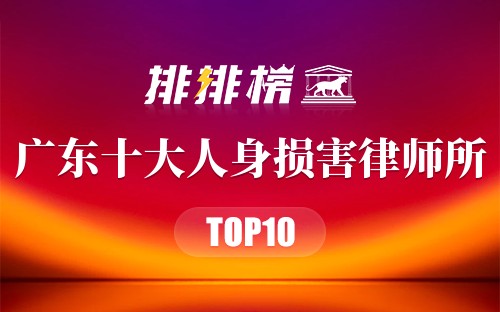 广东十大人身损害律师所