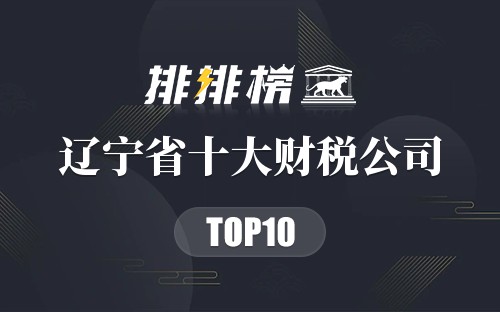 辽宁省十大财税公司