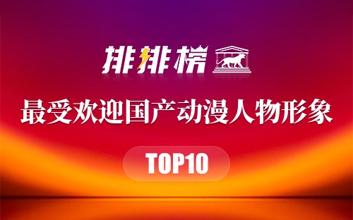 最受欢迎国产动漫人物形象
