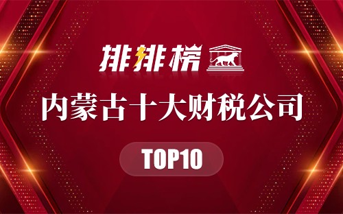 内蒙古十大财税公司排行榜