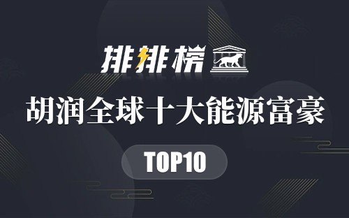 2023胡润全球十大能源富豪排行榜