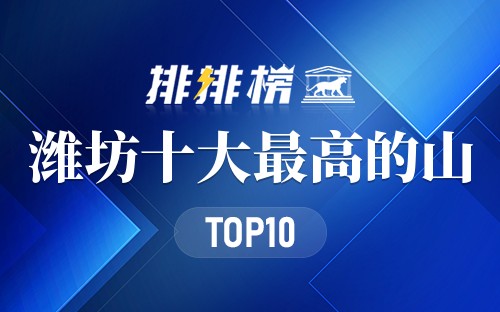 潍坊十大最高的山